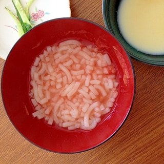 離乳食☆夏にピッタリ！冷製トマトうどん